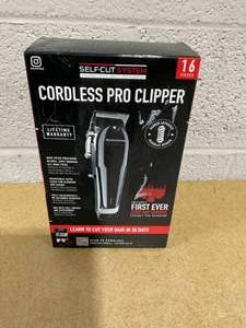 lot 309 image: Self-Cut System Cordless clipper and trimmer combo set