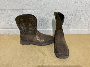 lot 351 image: Ariat Groundbreaker Work Boots Size 10