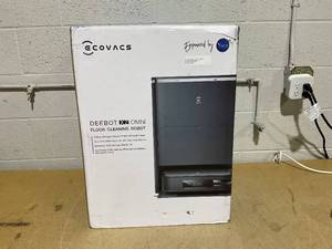 lot 53 image: ECOVACS DEEBOT X2 Omni Robot Vacuum and Mop, 15mm Auto Mop Lift, Hot Water Mop Washing
