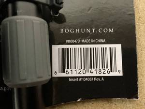 lot 161 image: Bog Pod Havoc Shooting Stick Tripod