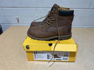 lot 219 image: Frontier 6 Water Resistant Steel Toe Boot Size 9.5