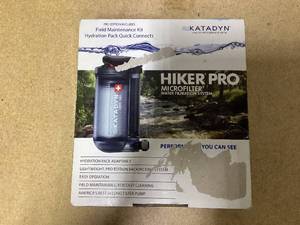 lot 448 image: Katadyn Hiker Pro Microfilter Water Filtration System