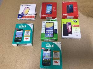 lot 476 image: LOT OF 7 Prepaid Phones