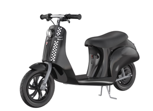 lot 8 image: Razor Pocket Mod Miniature Euro-Style Electric Scooter - Onyx Black, 24V, up to 15 mph, for Child 8