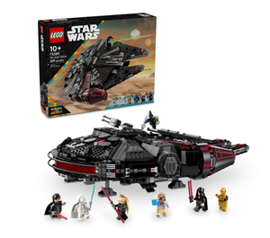 lot 15 image: LEGO Star Wars The Dark Falcon Building Set, Star Wars Toy with 8 Minifigures
