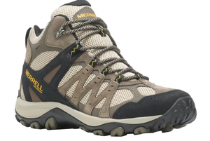 lot 218 image: Merrell Accentor 3 Mid Vent Waterproof Hiking Boots for Men Size 10