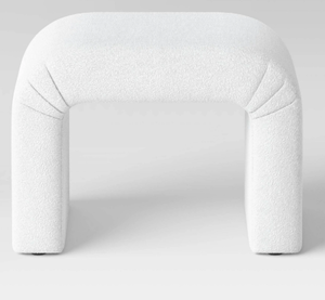 lot 234 image: Threshold Cicely Waterfall Ottoman Boucle