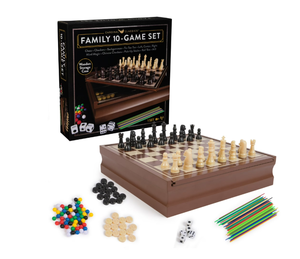 lot 241 image: Spin Master Games, Cardinal Classics, Family 10 Classic Games Set, Ages 8 and up