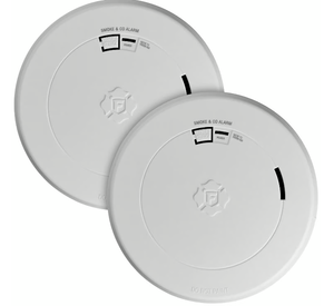 lot 249 image: LOT OF 2 First Alert Battery-Powered ElectrochemicalPhotoelectric Smoke and Carbon Monoxide Detector 2 pk