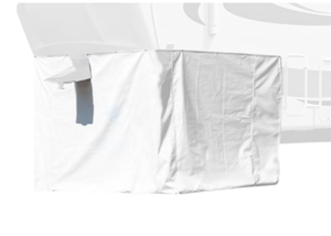 lot 79 image: ADCO 5th Wheel Storage Skirt 64 High, Polar White