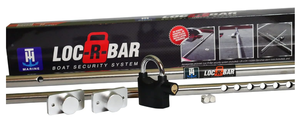 lot 82 image: T-H Marine Loc-R-Bar Complete Alarm System - Boat Security System with Adjustable Locking Panic Bar with Alarm Protects Storage Compartments and Rod Lockers