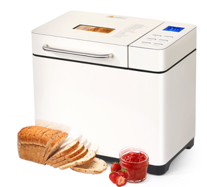 lot 91 image: KBS 2LB Bread Maker Machine with Dual Heaters& Auto Nut Dispenser