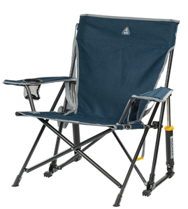 lot 112 image: GCI Outdoor Kickback Rocker Foldable Rocking Camp Chair