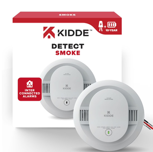 lot 124 image: Kidde Hardwired Photoelectric Smoke Detector Alarm