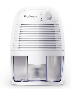 lot 132 image: Pro Breeze Mini Portable Dehumidifier, 17oz Ultra Quiet Compact Peltier Dehumidifier