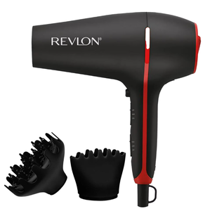 lot 335 image: Revlon Smoothstay Coconut Oil-Infused Ceramic Hair Dryer with Diffuser