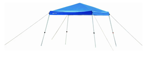lot 405 image: Ozark Trail 10 x 10 Instant Slant Leg Pop-up Canopy, Outdoor Shading Shelter, Blue