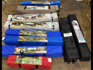 lot 401 image: Lot Of 10 Outdoor Canopies