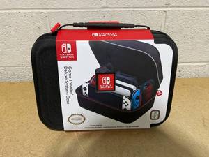 lot 163 image: RDS Industries - Nintendo Switch, Video Game Traveler, Deluxe Gaming System Carrying Case
