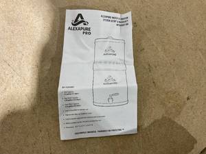 lot 165 image: Alexapure Pro Filter Replacement 1 Filter Pack Black
