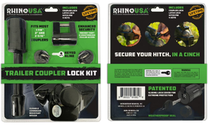 lot 168 image: Rhino USA AC-TLKIT Trailer Coupler Lock Kit with Hitch Pin