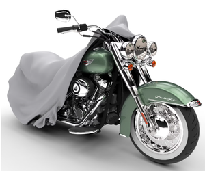 lot 172 image: Budge StormBlock Motorcycle Cover, Waterproof All Weather Outdoor Motorcycle Protection, Size 1 for Large Motorcycles