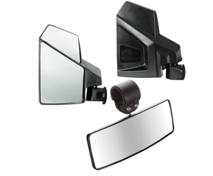 lot 370 image: Kolpin Universal UTV Side and Rearview Mirror Combo Kit