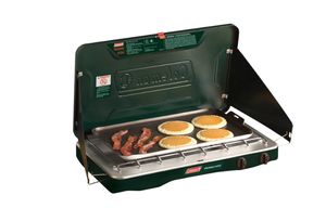 lot 395 image: Coleman Matchlight 2-Burner Propane Stove, 10,000 BTU,