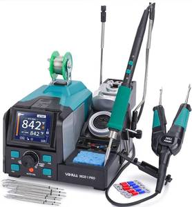 lot 1 image: Yihua 982D-1 Pro 2-in-1 Precision Microsoldering Iron Hot Tweezers Soldering Station