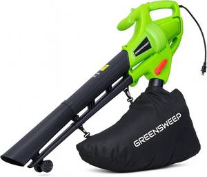lot 16 image: GreenSweep 3-in-1 Leaf Blower, Vacuum and Mulcher