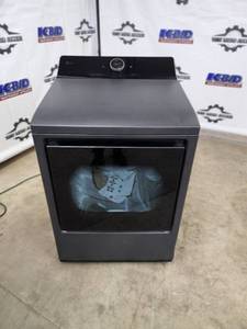 lot 4 image: LG DLGX8601BE ThinQ Wi-Fi Gas Dryer with Touch Controls