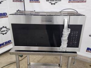 lot 8 image: Frigidaire Gallery Over-The-Range Microwave Oven Model GMOS1962AFA