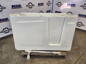 lot 16 image: Walk-In Soaking Tub with Grab Bar and Plumbing Fittings - USED