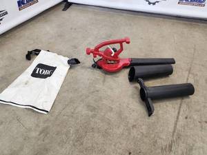 lot 5 image: Toro Ultra Blower Vac Electric Leaf BlowerVacuum with Collection Bag