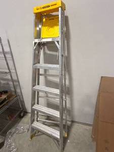 lot 1 image: 6 Foot Aluminum Ladder