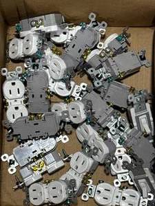 lot 10 image: Box of Outlets