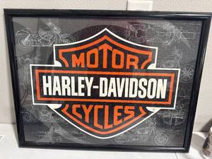 lot 16 image: Harley Davidson Puzzle 19x23