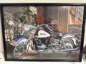 lot 18 image: Harley Davidson Puzzle 21x29
