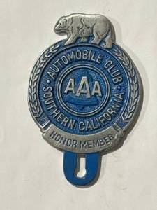 lot 26 image: Aluminum Automobile License Plate Holder