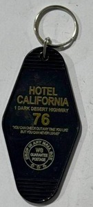 lot 46 image: Hotel California Key Chain