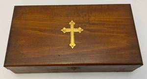lot 17 image: Antique Last Rights Box (Very Cool)