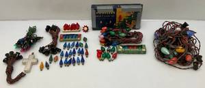 lot 36 image: Large Group OF Misc. Vintage Christmas Lights