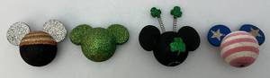 lot 58 image: Misc. Vintage Collectible Mickey Mouse Antenna Toppers