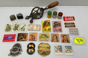 lot 68 image: Misc. Vintage Collectibles Including JFK Yemen Arab Republic Stamp And More