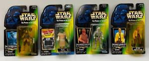lot 111 image: Vintage Power Of The Force STAR WARS Action Figures (New Old Stock) Some Bubbles Yellowed