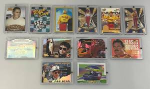 lot 115 image: Misc. NASCAR Trading Cards Slabbed