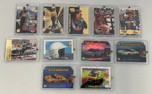 lot 116 image: Misc. NASCAR Trading Cards Slabbed