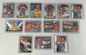 lot 125 image: Misc. NASCAR Trading Cards Most Double Sleeved