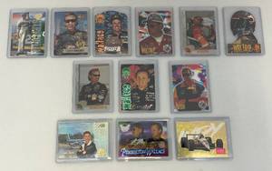 lot 132 image: Misc. NASCAR Trading Cards Most Double Sleeved