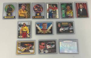 lot 138 image: Misc. NASCAR Trading Cards Most Double Sleeved